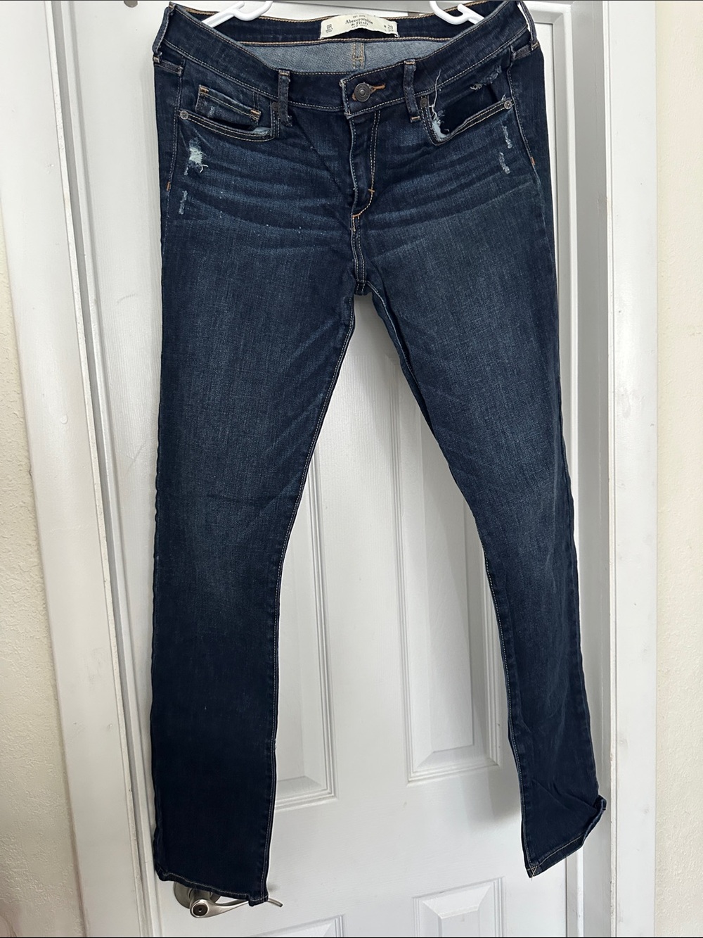 Abercrombie & Fitch Dark Blue Skinny Jeans